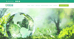 Desktop Screenshot of exigorecycling.com