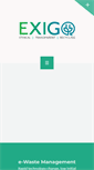 Mobile Screenshot of exigorecycling.com